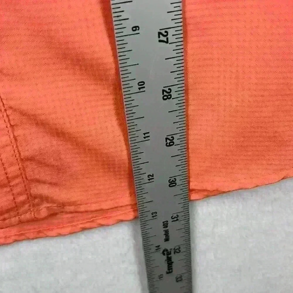 American Outdoorsman Men’s Shirt Large Orange Short Sleeve Hike Hunt Camp Fish - Picture 8 of 8